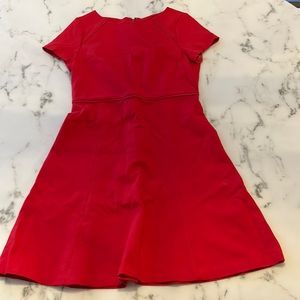 Red J.Crew dress